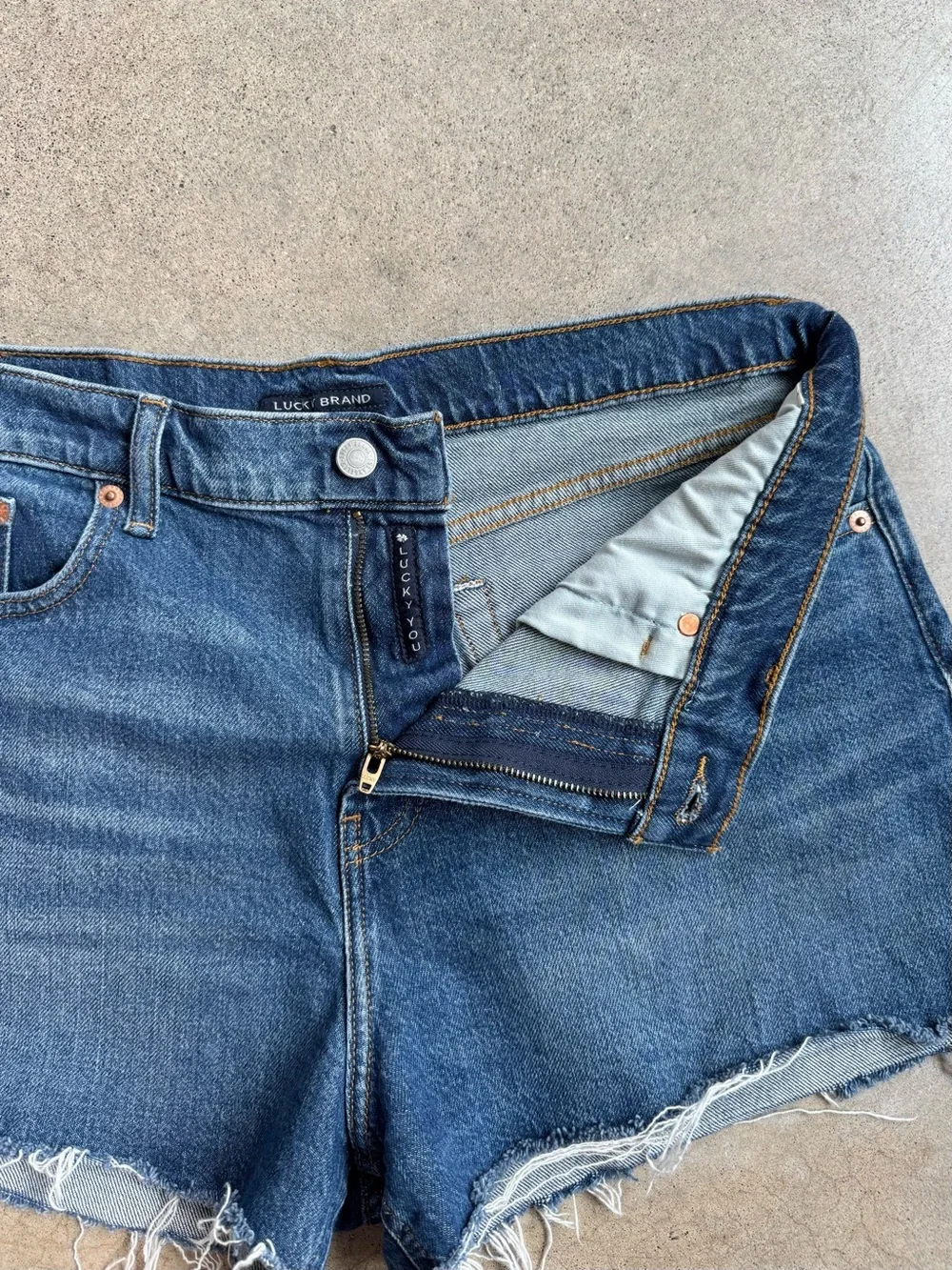 Lucky Brand Relaxed Denim Shorts